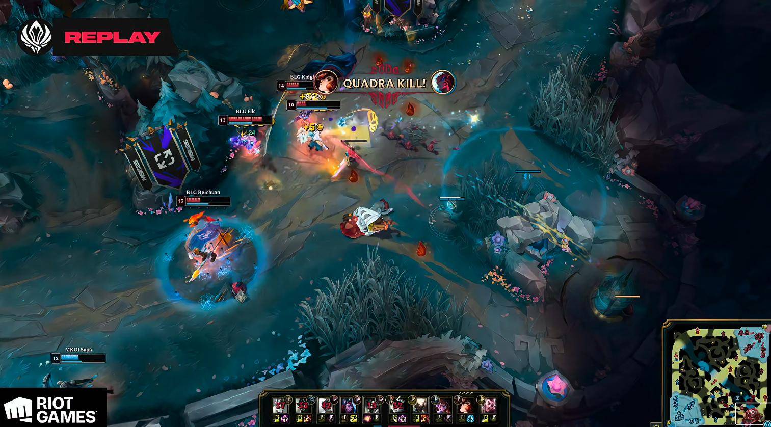 LOL-MSI：左手塞拉斯“闪电五连鞭”主宰比赛，BLG 3-1击败MKOI